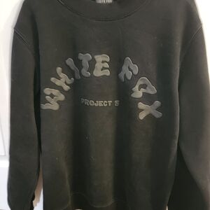 White Fox Boutique Black Crew Neck Sweater